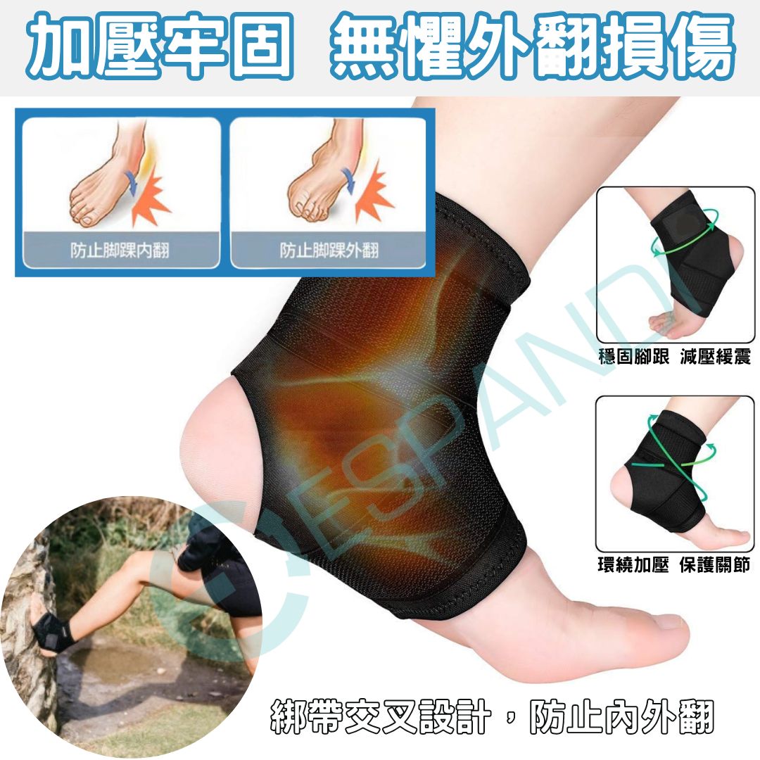 【Imported from USA™】Sports Ankle Support Brace (Pair)