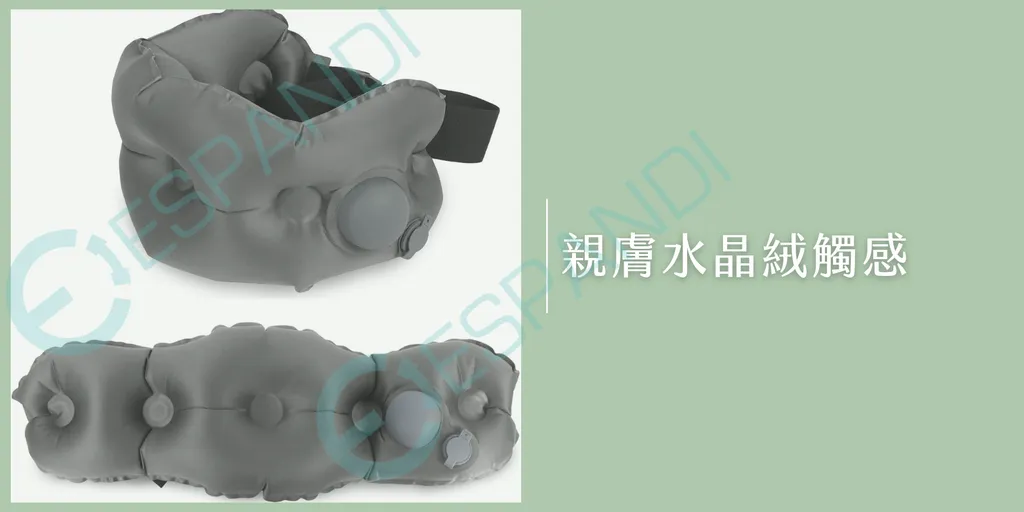 親膚水晶絨布料特寫-透氣不悶熱的旅行護頸枕材質-高品質觸感