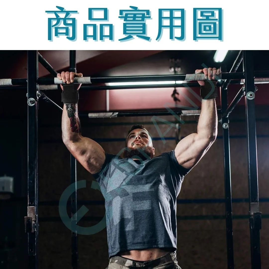 Espandi lifting hooks in use for pull-ups, taking the strain off your grip