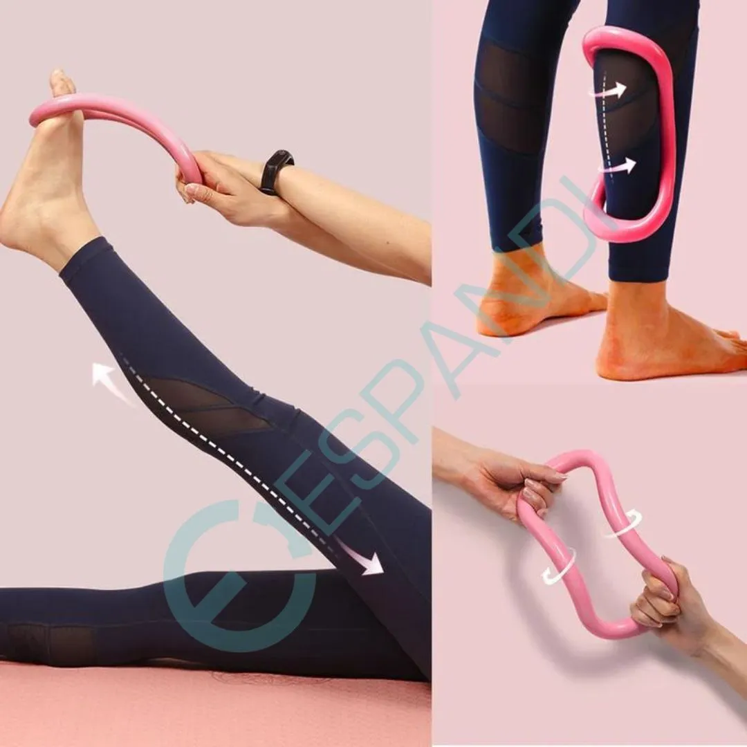 Espandi Pilates ring and band exercises, full-body workout, one set for many uses