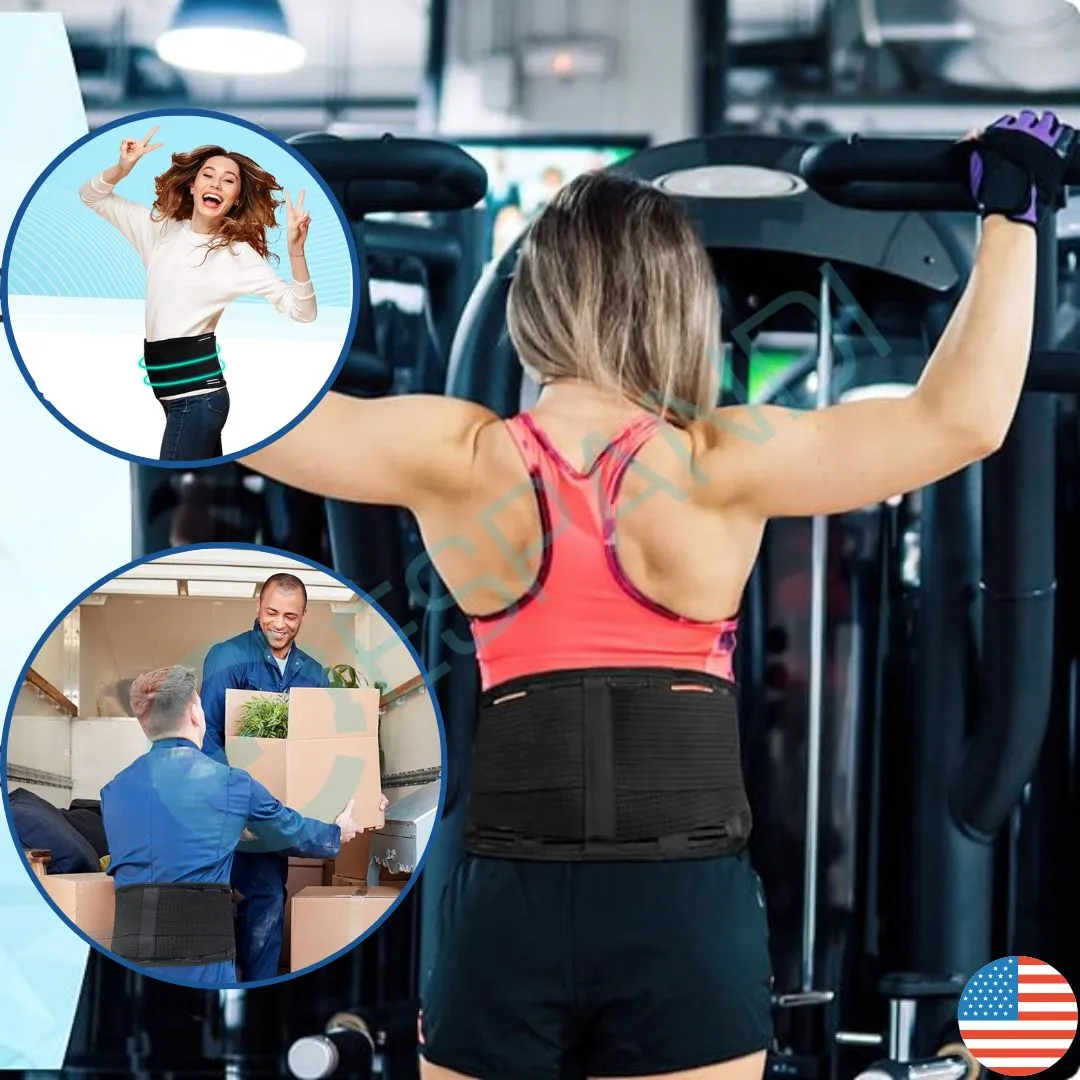 Espandi lumbar belt for training, lifting and long sitting, unisex