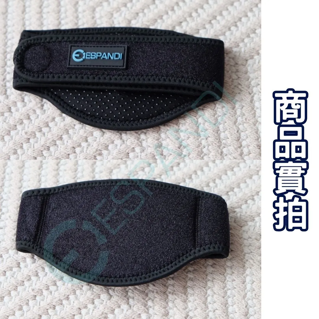 Espandi 磁石暖頸帶商品實拍 正反面細節展示 魔鬼氈固定設計