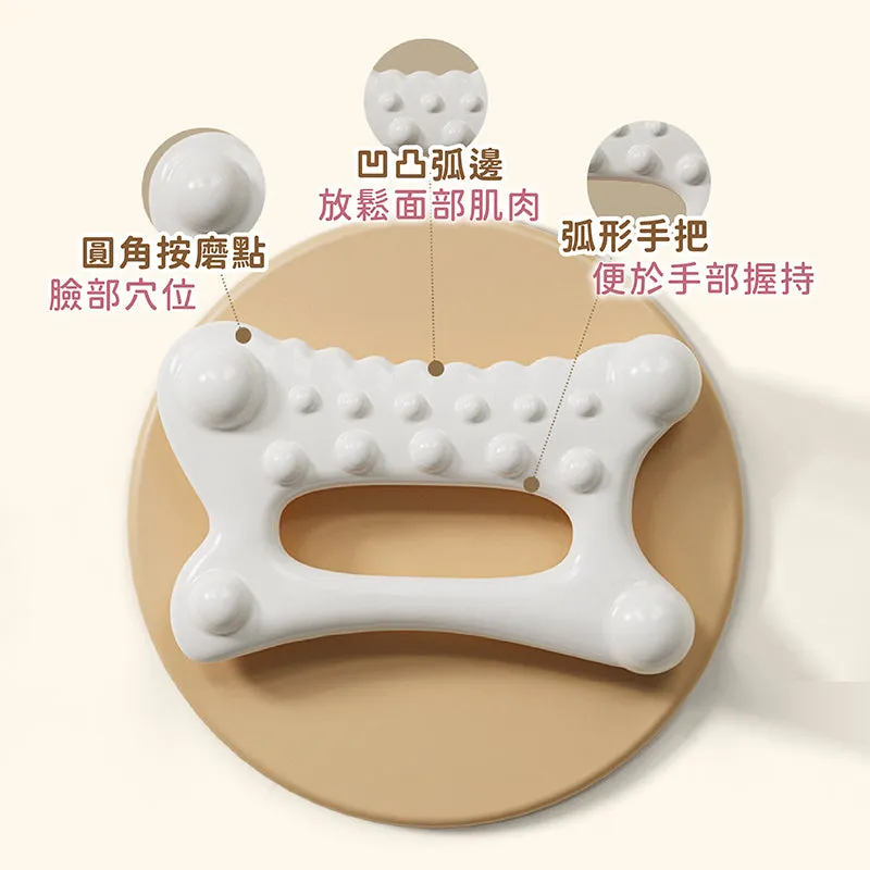 Espandi gua sha tool, areas of use: face and neck, thighs, calves