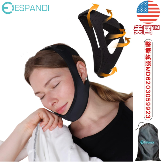 [Importado de USA™] Correa para la barbilla antirronquidos