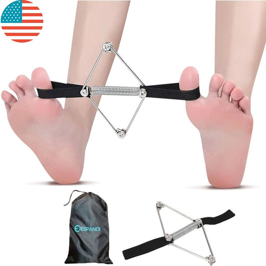 Stainless Steel Toe Stretching Trainer | Everyday Accessory for Naturally Shaped Feet or Long Periods of Standing 