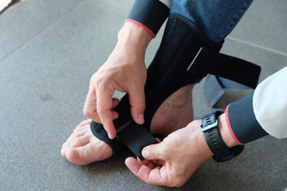 足下垂輔具 中風後足下垂矯正 腓骨神經麻痺護具 足踝下垂復健 Drop foot 矯正帶