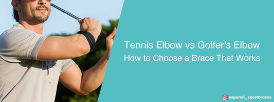 Tennis elbow vs golfer's elbow: how to choose a brace that works