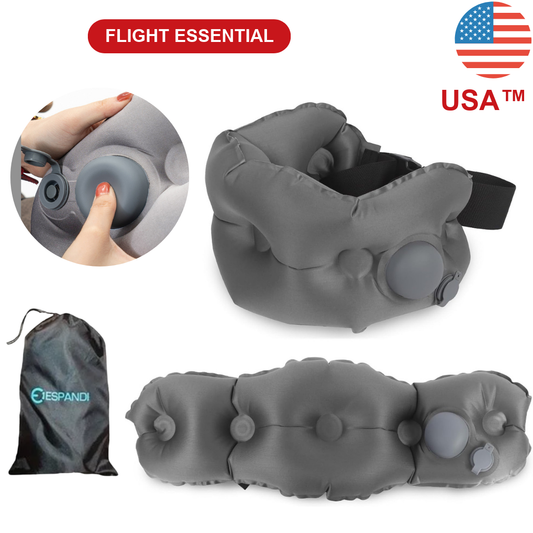 Flight essential - Espandi inflatable travel pillow