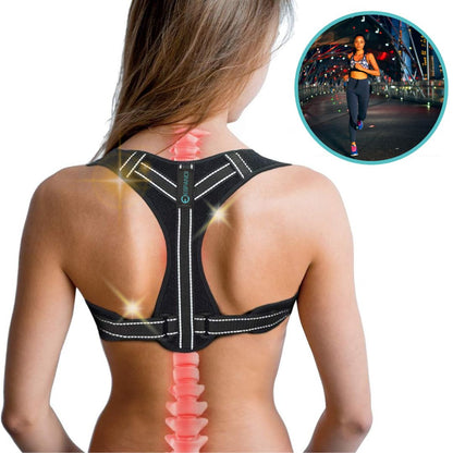 【美國™】夜跑螢光防駝背帶 Fluorescent Posture Corrector