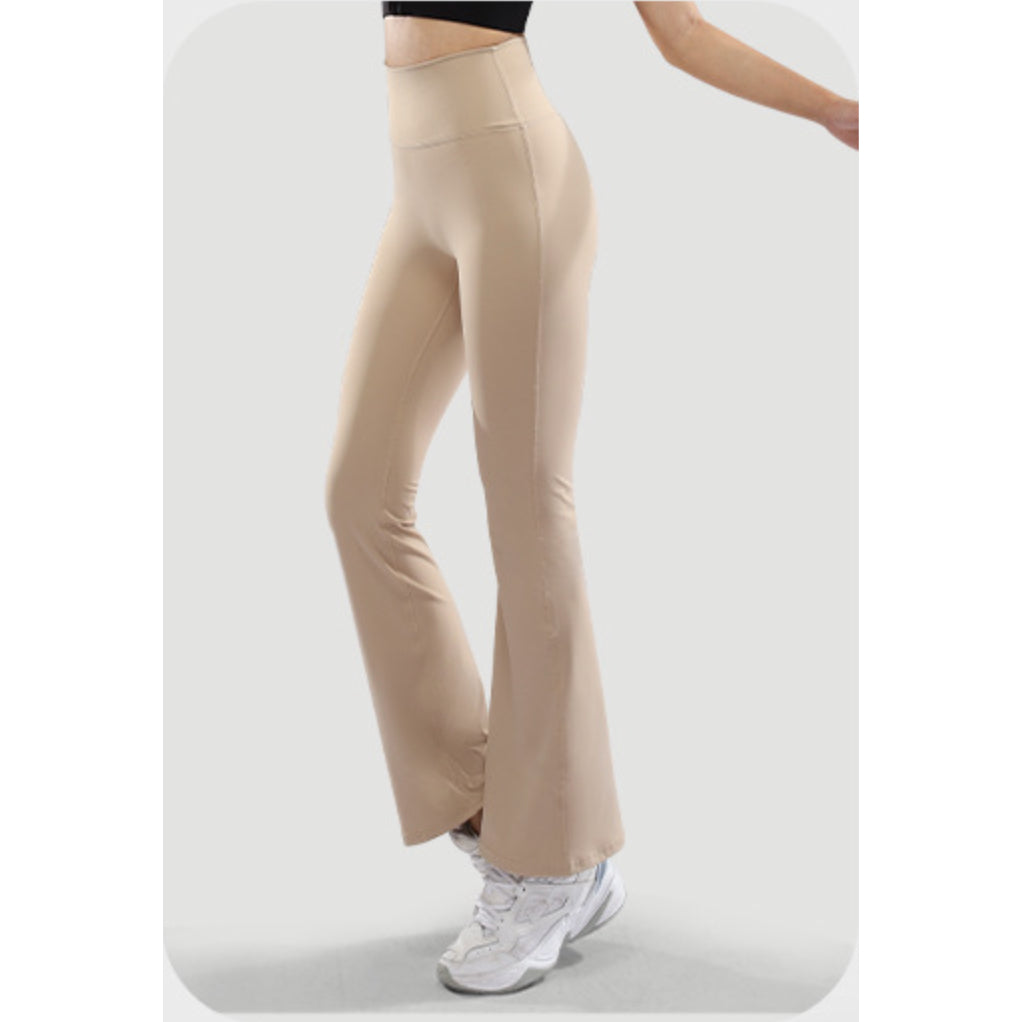 【Importado de EE. UU.™】Pantalones de yoga y fitness Pantalones con corte de bota para yoga